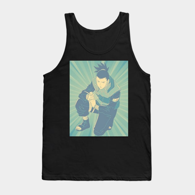 shikamaru Tank Top by DinoZard